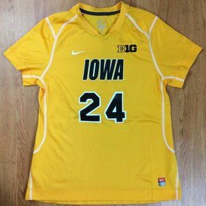 Iowa Hawkeyes Game Worn Soccer Jersey Big 10 Women
